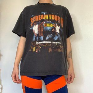Y2K B2K Scream Tour 3 T-shirt